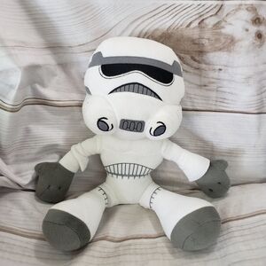 Star Wars Storm Trooper 11 Inch Plush Stuffed Doll Embroidered White Gray